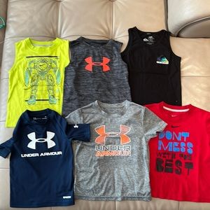 3T Under Armour and Nike Bundle 6 Pieces